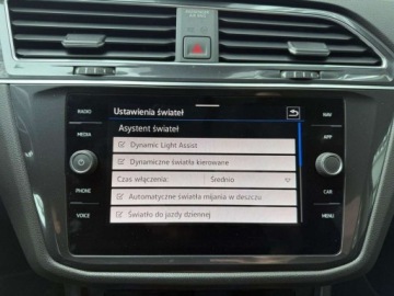 Volkswagen Tiguan II SUV Facelifting 2.0 TDI 150KM 2022 Volkswagen Tiguan 2.0 TDI 150KM 4x4 DSG MATRIX Kamera360 Hak Niski Przebie, zdjęcie 25