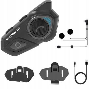 INTERCOM MOTOCYKLOWY BLUETOOTH NA KASK X7