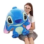 LILO I STICH MASKOTKA PRZYTULANKA PLUSZAK Niebieski MIŚ 55 cm XXL