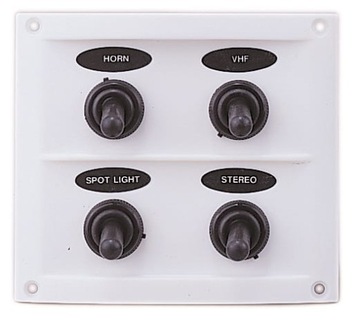 PANEL ELEKTRYCZNY WODOSZCZELNY 4 WŁĄCZNIKI