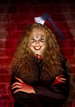 ПОВЯЗКА НА ГОЛОВУ КРОВАВОГО ТОПОРА КОСТЮМ НА ХЭЛЛОУИН