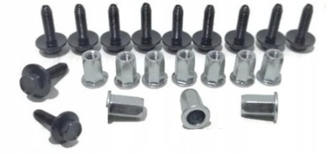 ALFA ROMEO 147 zestaw kołki śruby osłony silnika