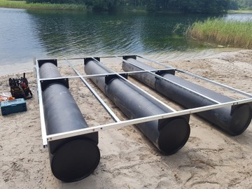 Pływak do budowy pomostów średnica 355 mm długość 3 m
