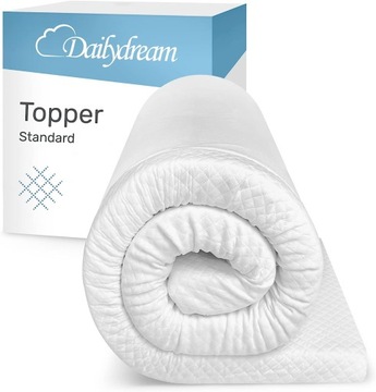TOPPER NA ŁÓŻKO 140X200X5CM MATERAC NAWIERZCHNIOWY MEMORY FOAM DAILYDREAM