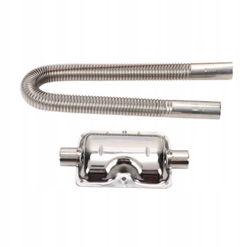 Выхлопная труба стояночного отопителя с глушителем