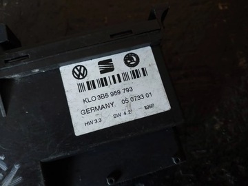 KNOFLÍKY SKEL ŘIDIČE VOLKSWAGEN PASSAT B5 3B5959793