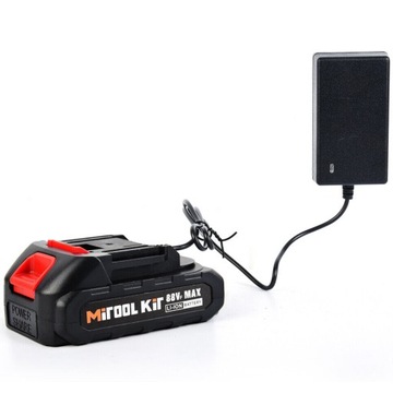 НАБОР АККУМУЛЯТОРНОЙ ЦЕПНОЙ ПИЛЫ 4XCHAIN ​​2XАККУМУЛЯТОРНАЯ РУЧНАЯ ЭЛЕКТРИЧЕСКАЯ ЦЕПНАЯ ПИЛА 800ВТ