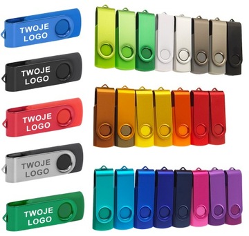 Pendrive twister 2 GB usb2.0 z Twoim LOGO, z grawerem lub nadrukiem