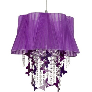 LAMPA FIOLETOWA MOTYLKI 5136 NOWODVORSKI FILTON