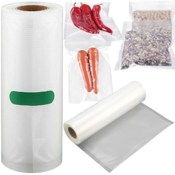 ПЛЕНКА ДЛЯ ВАКУУМНОЙ ЗАПАВКИ РУКАВ РУЛОН 15см 6м 15х600 см