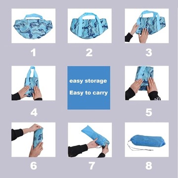 Портативная ванна для ног, герметичная и водонепроницаемая сумка