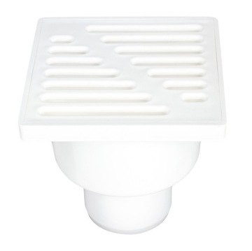 KRATKA KANALIZACYJNA PLASTIK 10X10 50 DOLNA BI