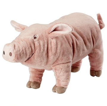 IKEA KNORRIG Pluszak Świnka