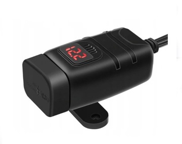 Адаптер питания для зарядного устройства для мотоцикла USB-C с разъемом QC3.0