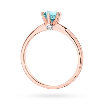 КРАСИВОЕ ЗОЛОТОЕ КОЛЬЦО пр. 585 с ТОПАЗом 0,50 карата