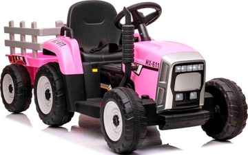 TRAKTOR ELEKTRYCZNY Z PRZYCZEPĄ PILOT 2 SILNIKI 45W