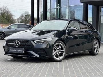 Mercedes CLA C118/X118 Shooting Brake Facelifting 1.3 180 136KM 2024 Mercedes-Benz CLA 180 Shooting Brake AMG Advanced PlusLedNavikameraSalon PL