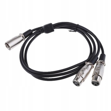 Адаптер аудиоразветвителя 2 X XLR на XLR