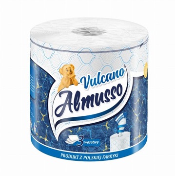 Ręcznik papierowy Almusso Vulcano 3 warstwowy 1 rolka