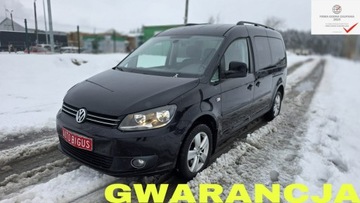 Volkswagen Caddy III Kombi Facelifting 1.6 TDI 102KM 2013 Volkswagen Caddy automat 7 osobowy climatronic