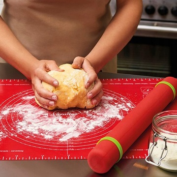 Большая силиконовая доска 60х40 MASTRAD красная