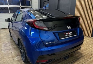 Honda Civic IX Hatchback 5d Facelifting 1.6 i-DTEC 120KM 2016 Honda Civic 1.6 DTEC 120KM gwarancja bezwypadkowy MANUALfabryczny lakier, zdjęcie 8