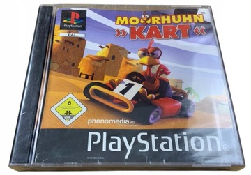 MOORHUHN KART premierowa 2003 folia PSX PS1