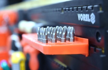 TABLICA NARZĘDZIOWA WARSZTATOWA POJEMNIKI 190x54cm