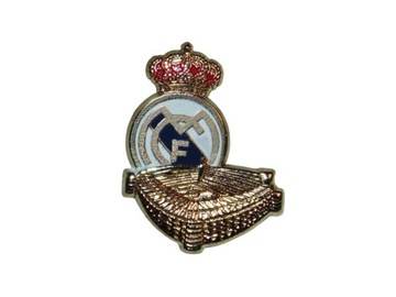 REAL MADRYT PIN PRZYPINKA ZE STADIONEM DO MARYNARKI BADGE