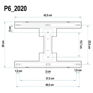 Поворотный кронштейн для ЖК-телевизора со светодиодной подсветкой 45–75 дюймов