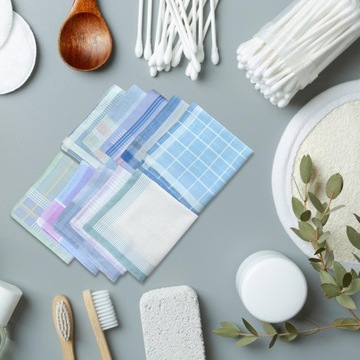 10 шт. мужские носовые платки бандана 30x30 см мужские подарки нагрудные платки