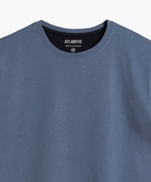 Piżama Atlantic NMP-365 kr/r r L niebieski-granatowy