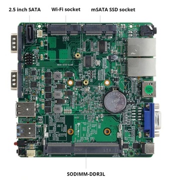 Жесткий мини-ПК Chipol X30G N2830 4/120 ГБ 2xRS232