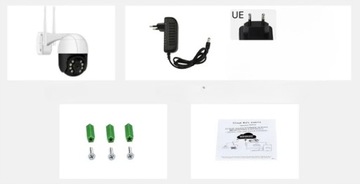 Wi-Fi камера НАРУЖНАЯ ПОВОРОТНАЯ IP 8MP Беспроводная связь ULTRA HD ICSEE ZOOM