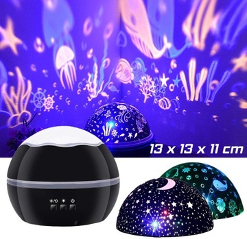 НОЧНИК ЗВЕЗДЫ ПРОЕКТОР ГЛУБИНА МОРЯ LED