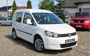 Volkswagen Caddy III Kombi Facelifting 1.6 TDI 102KM 2014 Volkswagen Caddy 1.6D 102KM przeb.163tys klima hak ksiazka 1.6 Diesel, zdjęcie 20