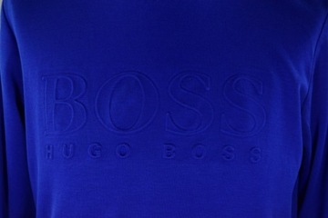 Hugo Boss Green Salbo Slim Fit Bluza Męska Bawełna Niebieska M/L