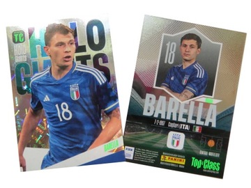 PANINI KARTY PIŁKARSKIE TOP CLASS 2024 HOLO GIANTS LIMITED BARELLA ITALY