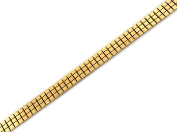 Złota bransoletka 585 z ruchomych kostek prezent idealna na prezent 14kt