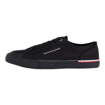 TOMMY HILFIGER BUTY MĘSKIE CORPORATE VULC CANVAS CZARNE r.43