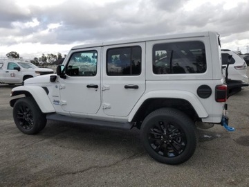 Jeep Wrangler IV 2022 Jeep Wrangler UNLIMITED SAHARA 4XE 2022, od ubezpieczalni 2.0 Hybryda 375KM, zdjęcie 3