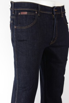 ДЖИНСЫ WRANGLER TEXAS SLIM ПРЯМЫЕ Темные _ W38 L34