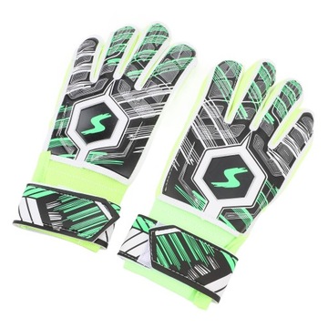 1 пара детских футбольных перчаток FI, латексные вратарские перчатки