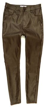 PRIMARK spodnie damskie wosk jeansy rurki SKINNY wysoki stan NEW 38/40