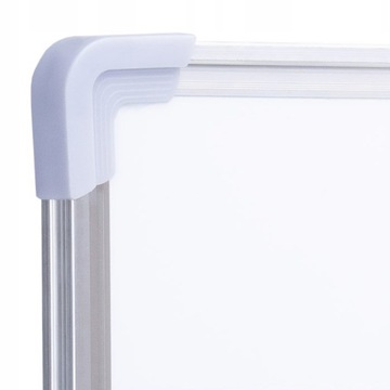 МАГНИТНАЯ доска для сухого стирания, белая, ДВУСТОРОННЯЯ, 60х40 см + АКСЕССУАРЫ