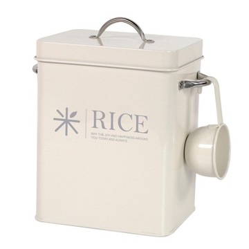 Металлические контейнеры для хранения риса, вместимость