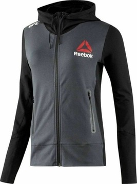 REEBOK Damska Bluza Sportowa Z Kapturem UFC S