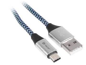 Kabel USB-C Type-C Quick Charge 3.0 2,1A 1M