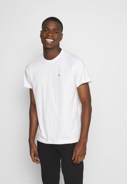 T-shirt basic biały Tommy Jeans M