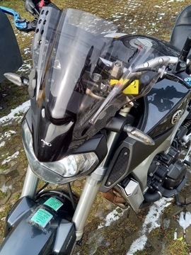 Yamaha mt09 puig туристическое лобовое стекло